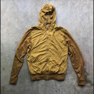 Rapha hooded top merino wool/nylon full-zip